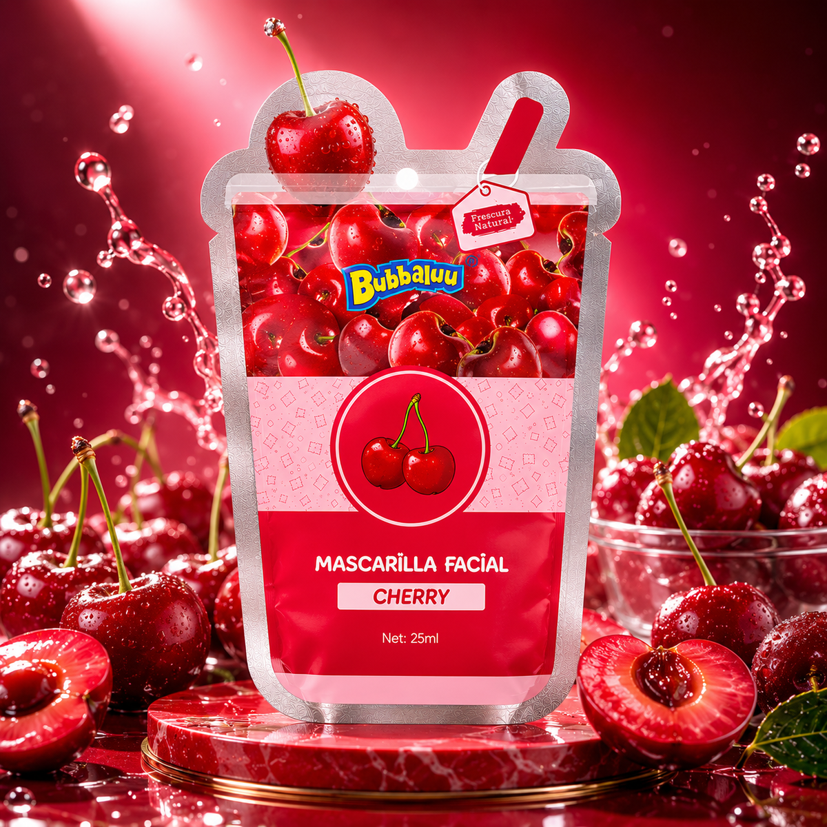 MASCARILLAS FACIALES 25ML VARIEDADES BUBBALUU