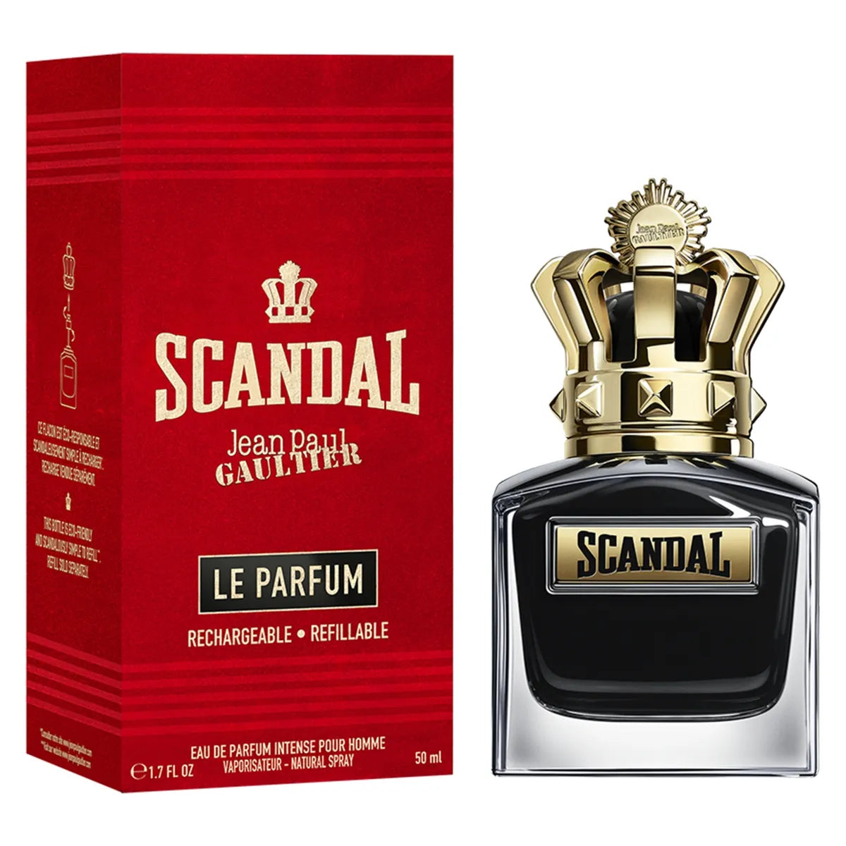 Jean Paul Gaultier Scandal Le Parfum Intense Recargable Eau de Parfum 50ML
